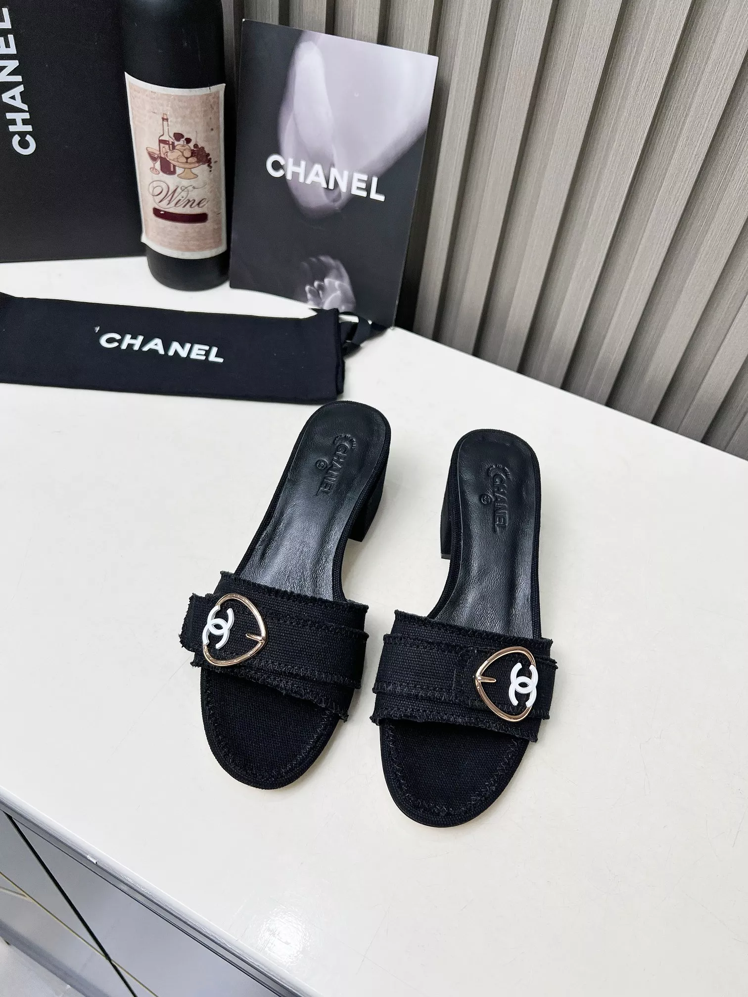 chanel chaussons pour femme s_12b62242